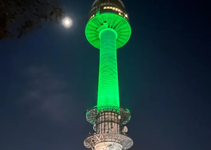 Appartement Yongsan Cozy With N Tower 용산 서울역 남산타워 이태원 해방촌 명동 Ddp 신흥시장 국립중앙박물관 용산공원 경복궁